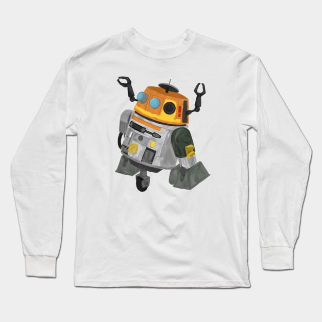 Chopper Long Sleeve T-Shirt by DoodleSpork